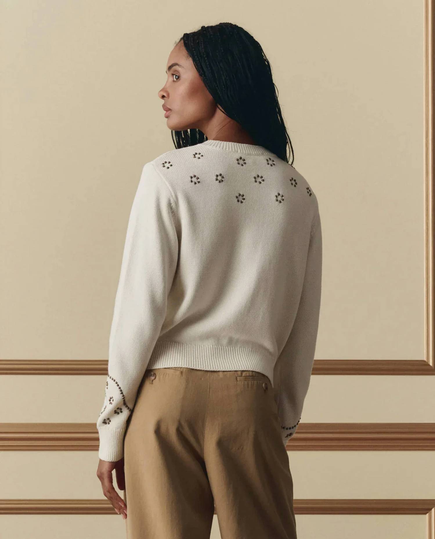 The Great. - The Studded Cardigan