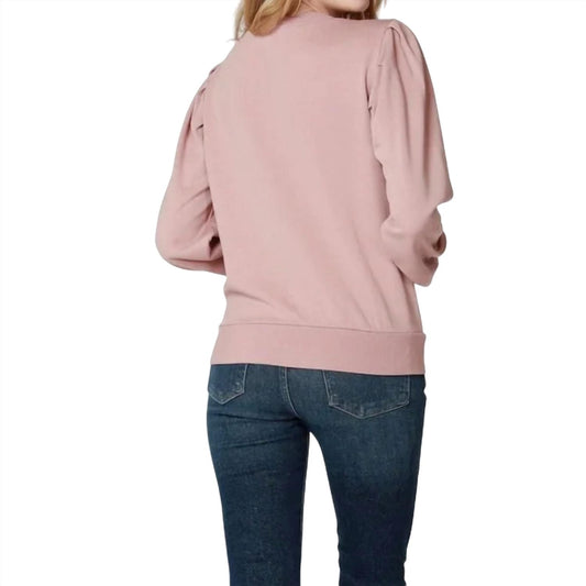 Bobi - Pleated Shoulder Top