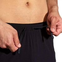 BROOKS Men's High Point 7" 2-in-1 Running Short in 1 running short in black - men's shorts - view 5