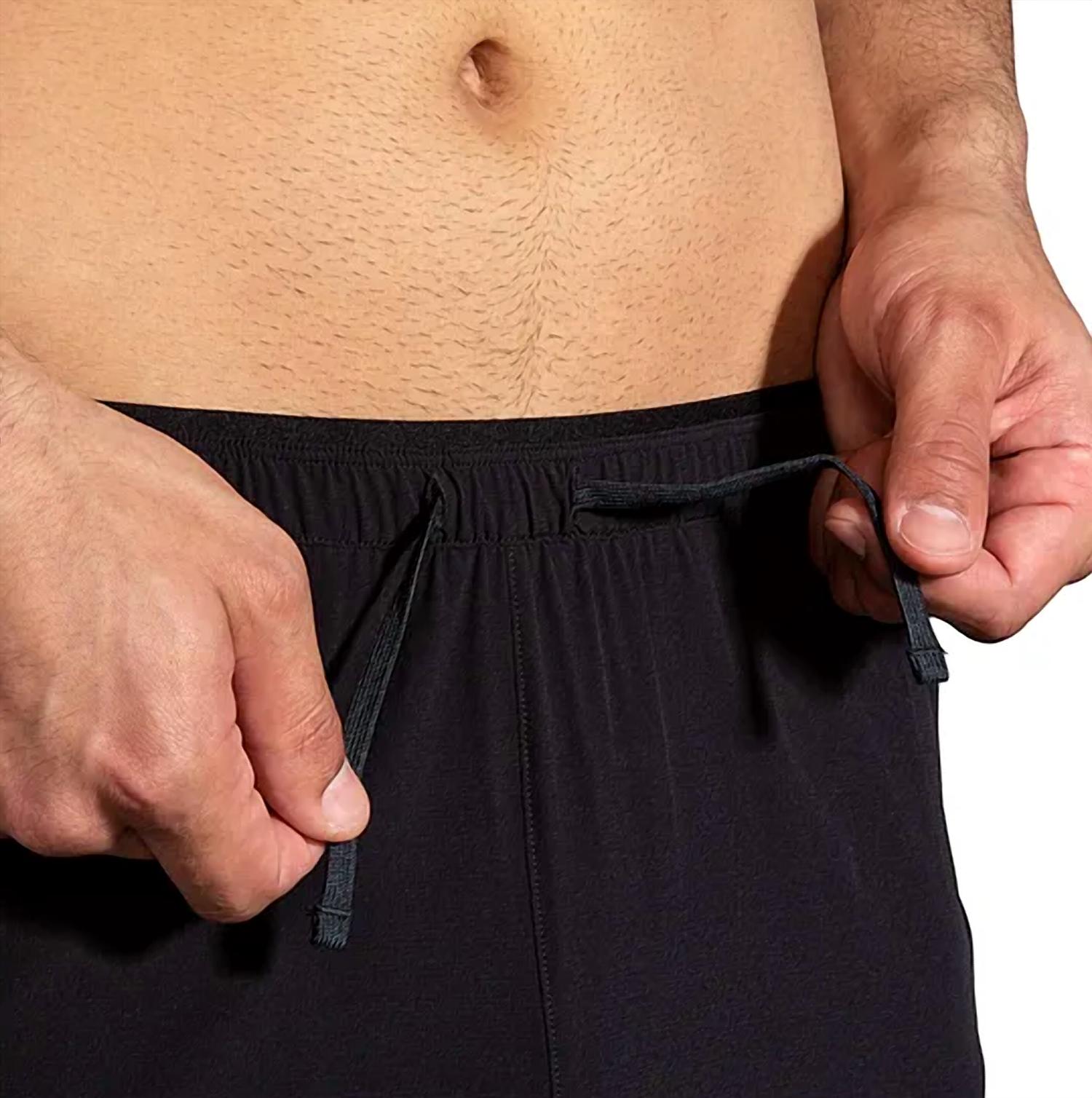 BROOKS Men's High Point 7" 2-in-1 Running Short in 1 running short in black - men's shorts - view 5