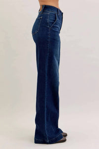 Judy Blue - Women's Wide Leg High Waist Trouser