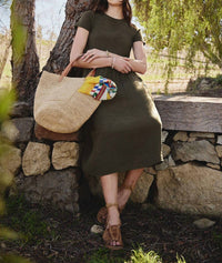 Velvet By Graham & Spencer - Itza Cotton Midi Dress