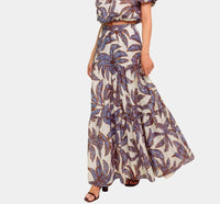 Flying Tomato - Azure Riviera Palm Blouse