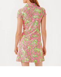 Lilly Pulitzer - Upf 50+ Luxletic Frida Scallop Polo Dress