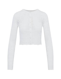 Loveshackfancy - Women's Brigette Fine Pointelle Cardigan