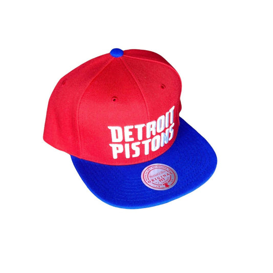 Mitchell & Ness - MEN'S NBA DETROIT PISTONS CORE BASIC SNAPBACK CAP