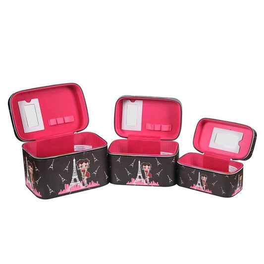 Betty Boop - Women's Cosmetic Bag Set