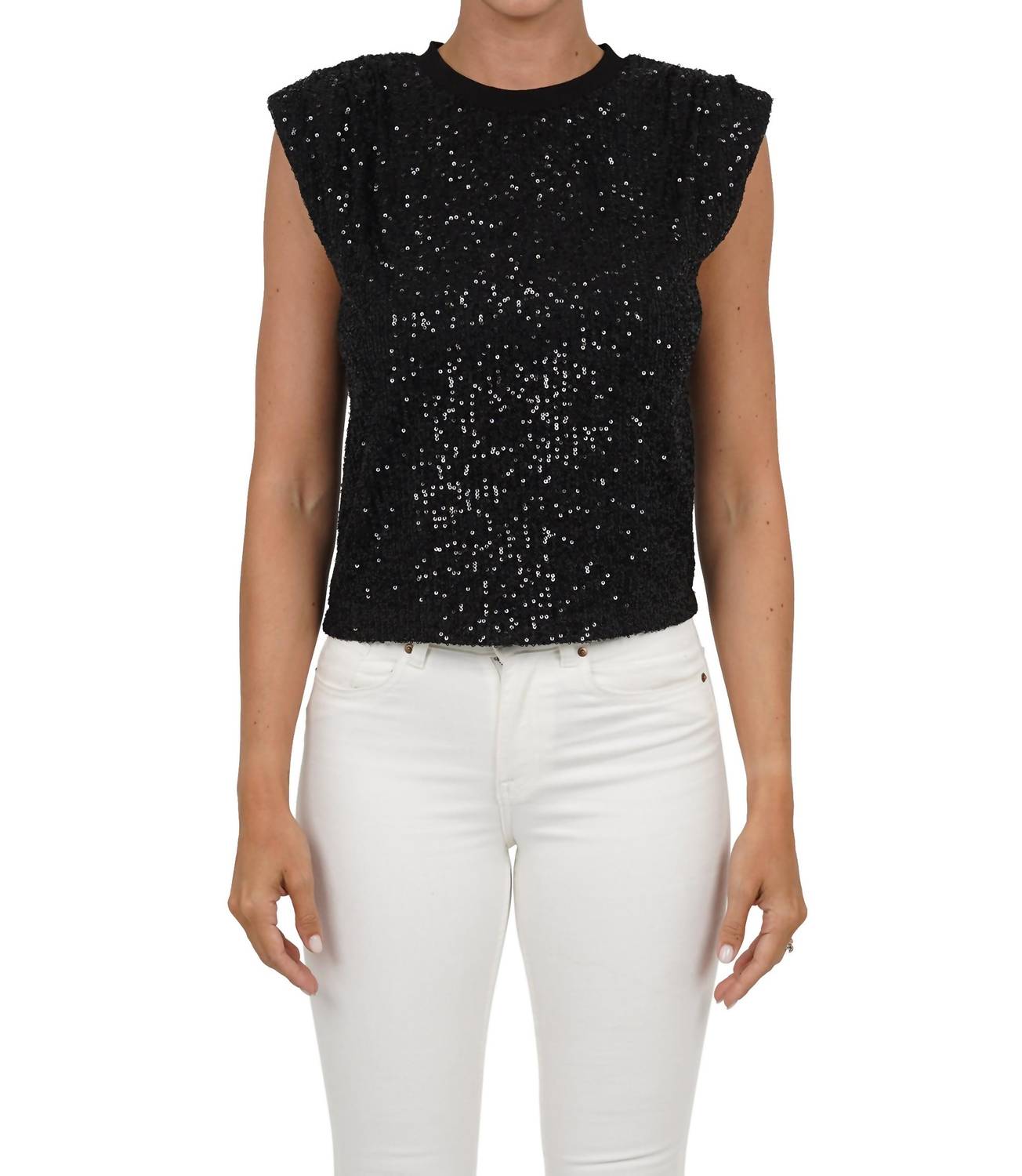 Love Token - Scarlett Sequin Top