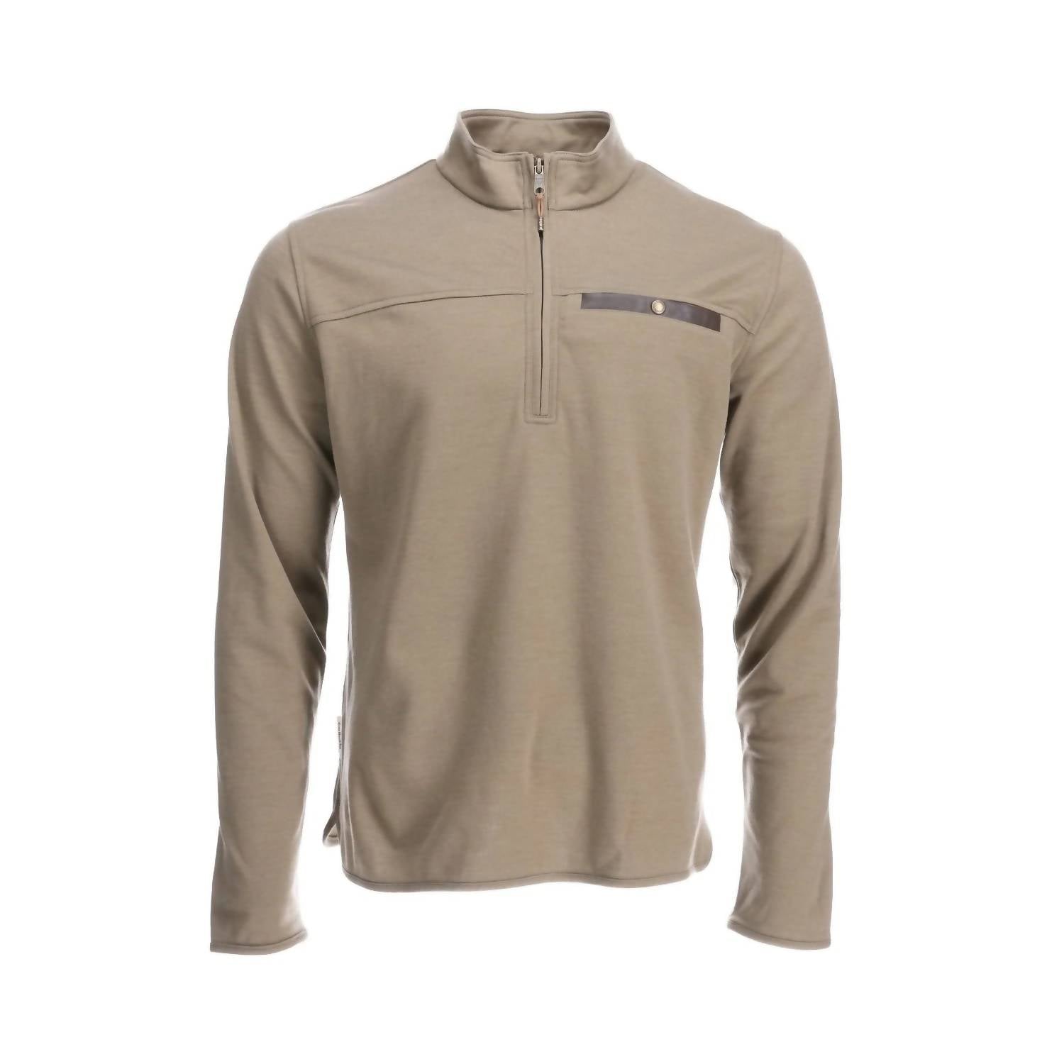 Tom Beckbe - Tucker Fleece Quarter Zip Top