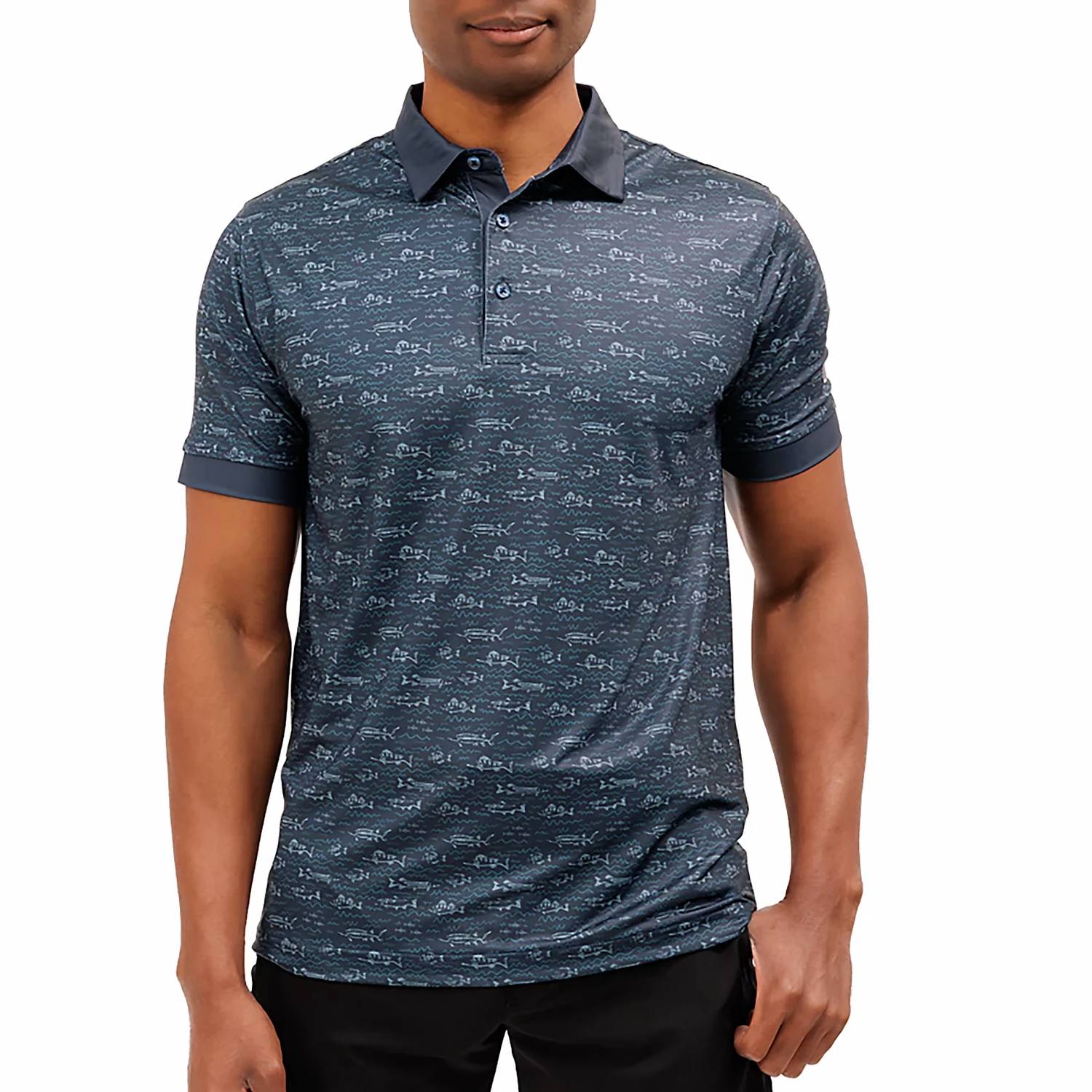Waggle Golf - Fish Finder Polo