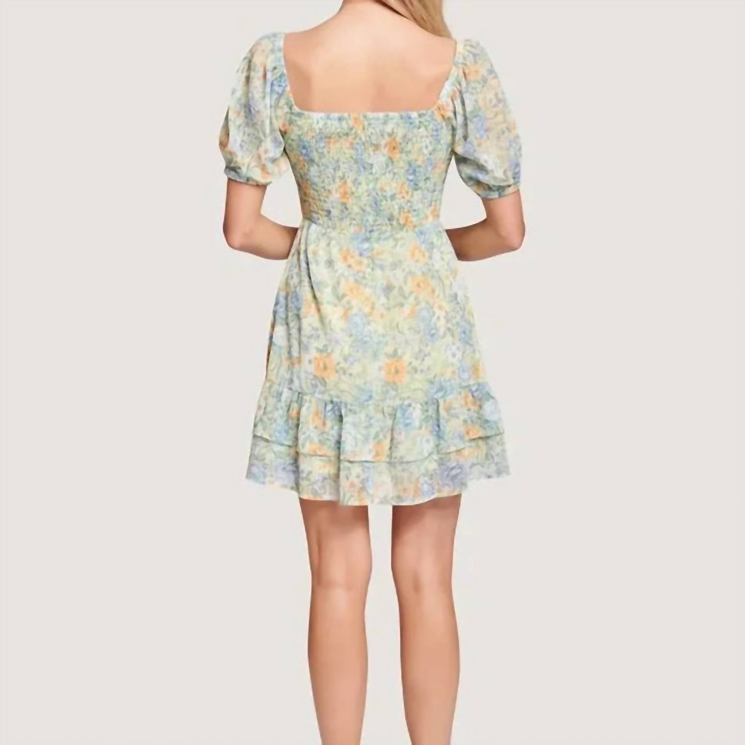 Lost + Wander - Mountain Bloom Floral Mini Dress