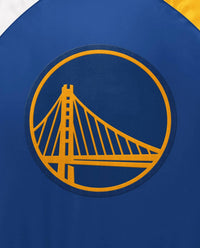 Starter - Youth Golden State Warriors Varsity Satin Full-snap Jacket