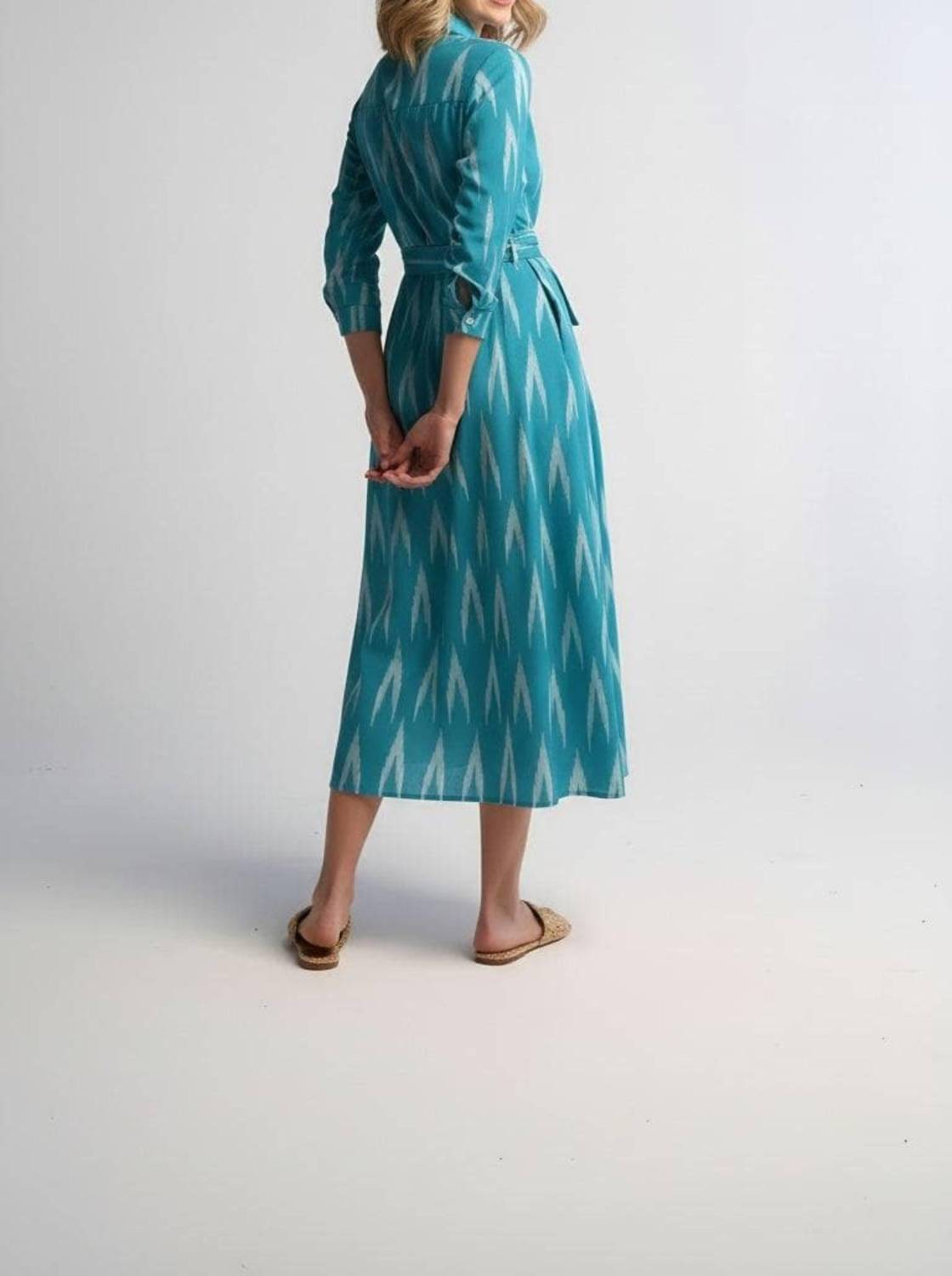 Guadalupe Design - Luciana Ikat Midi Dress