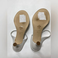 Marc Fisher - Women's Alonde Leather Heeled Slide Sandal