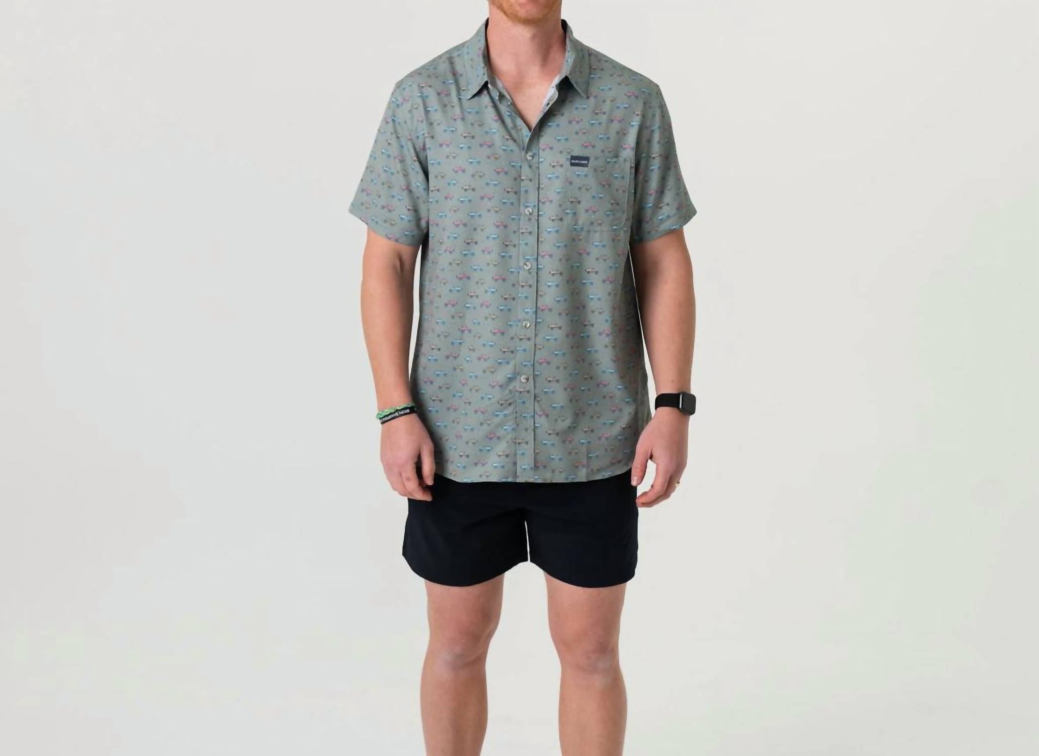 Burlebo - Performance Button Up Shirt