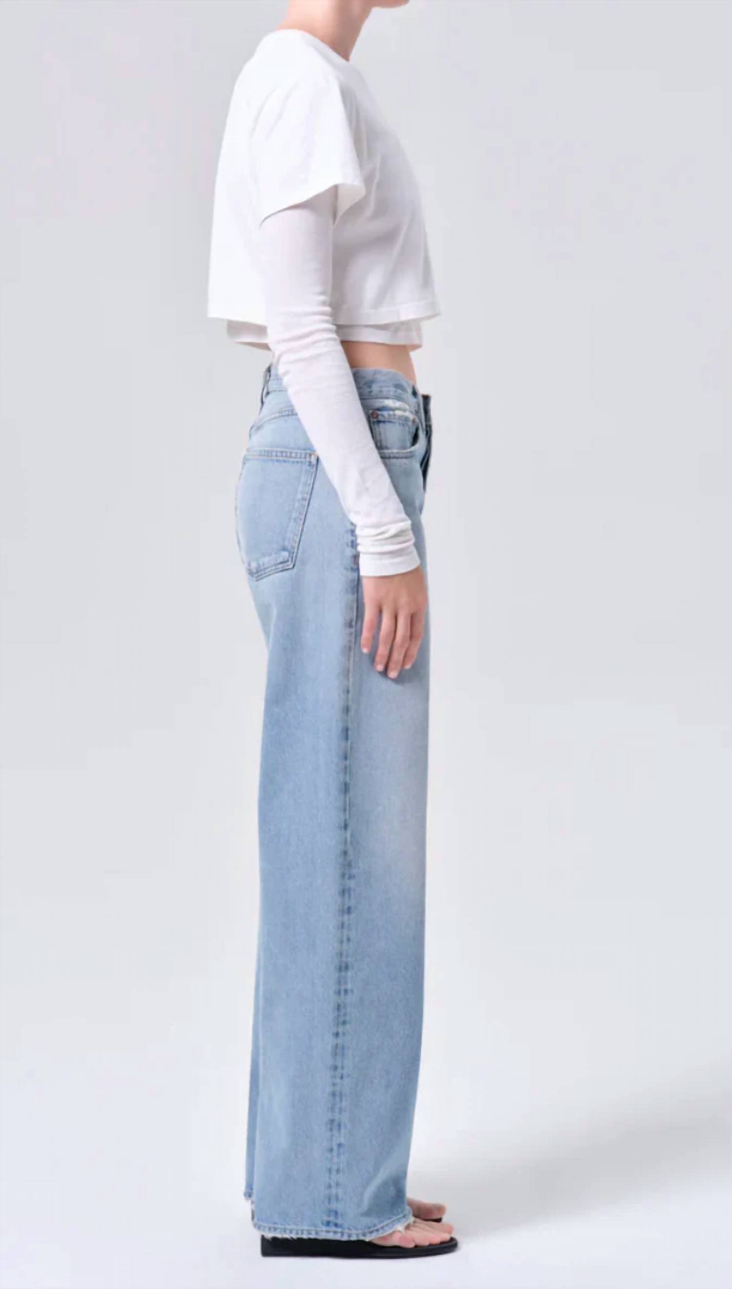 Agolde - Arc Wide-leg Jeans