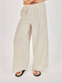 Sadie & Sage Garden Sun Pants in taupe - women's pants