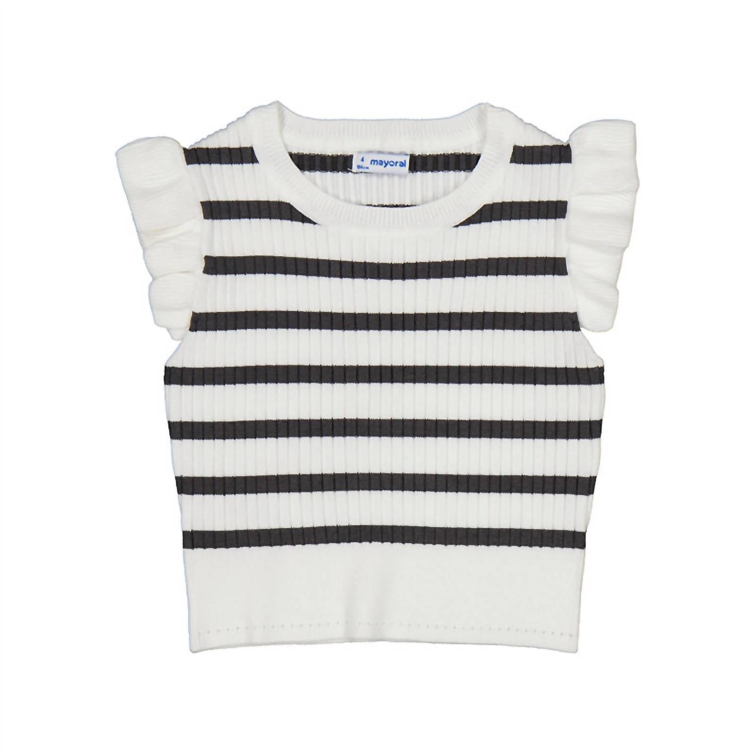 Mayoral - Girls' Ribbed Top