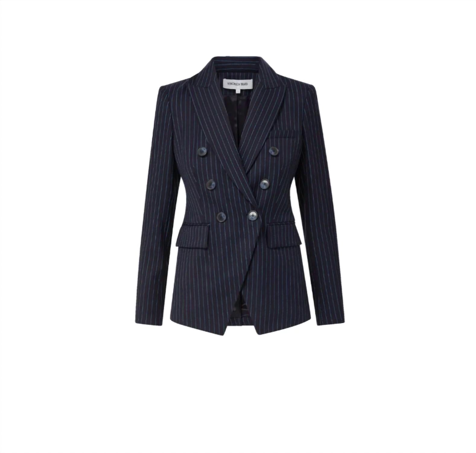Veronica Beard - Miller Dickey Pinstripe Blazer