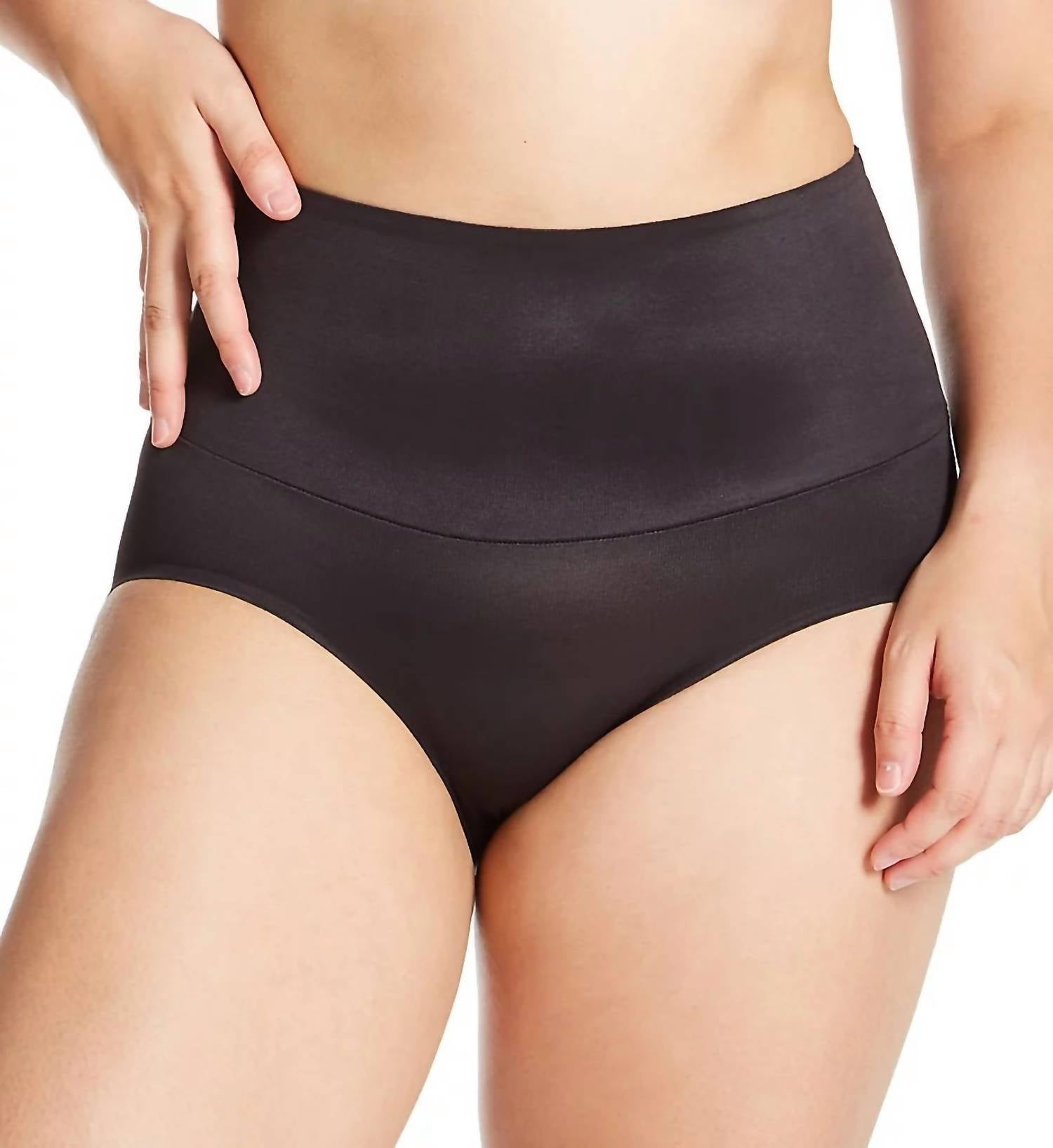 Miraclesuit Comfy Curves Waistline Brief in black - women's intimate