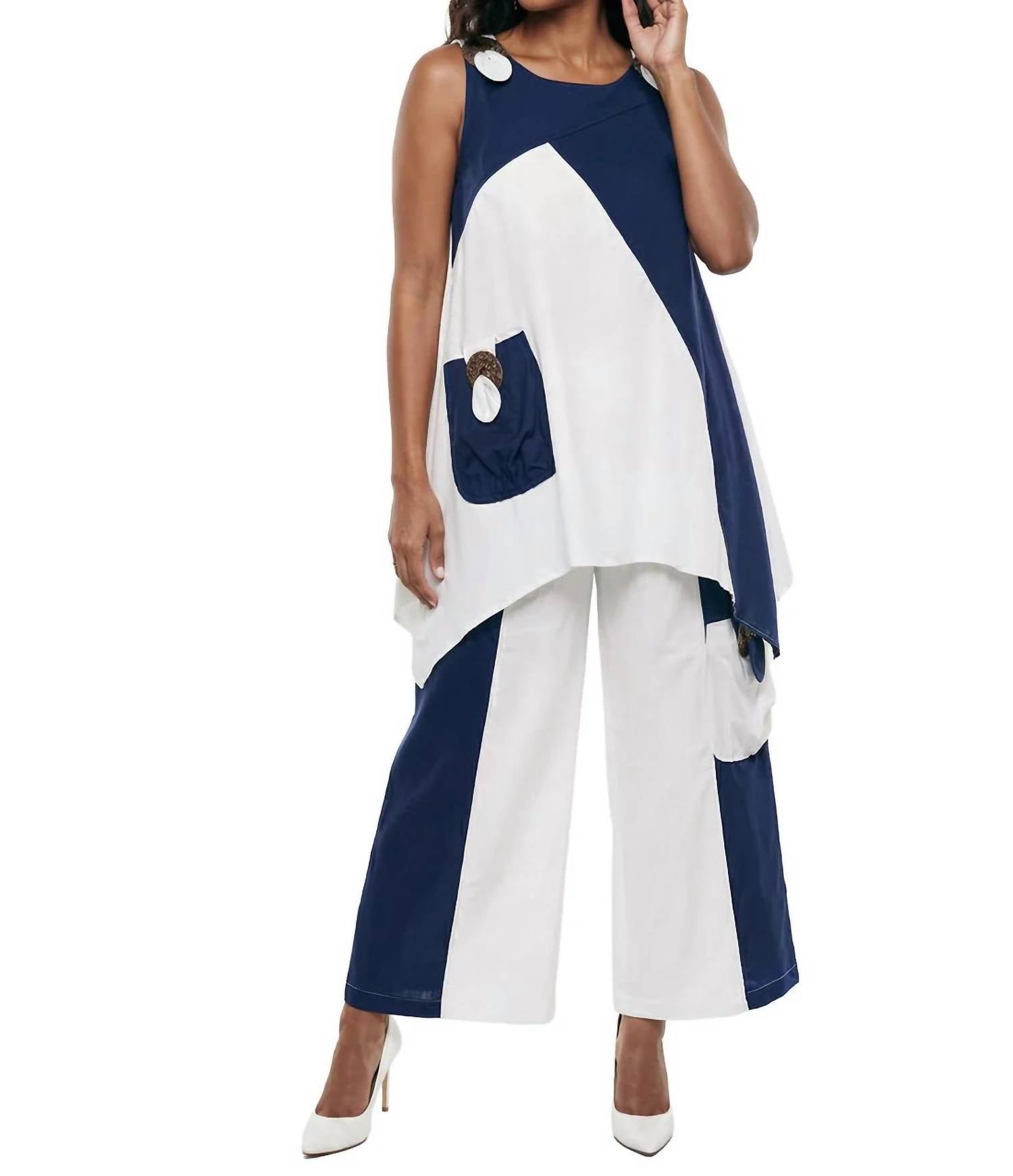 Lisa Rene - 2pc. Tunic & Pant Set