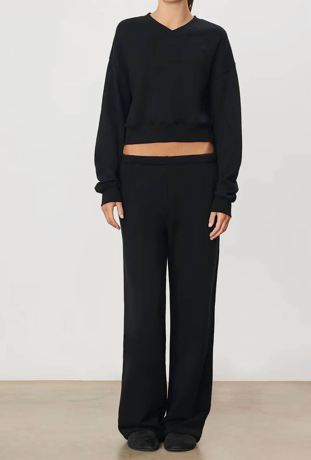 Eterne - Women's Oversized Wide Leg Sweatpant
