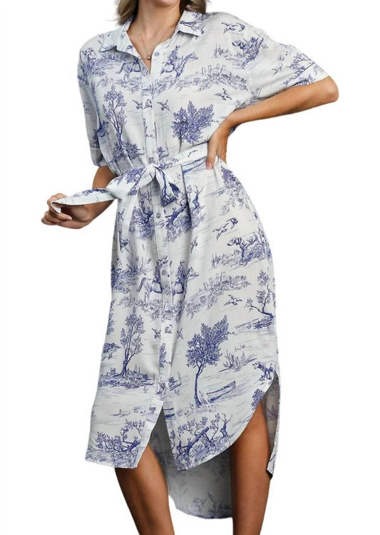 Style Usa - Landscaped Midi Dress