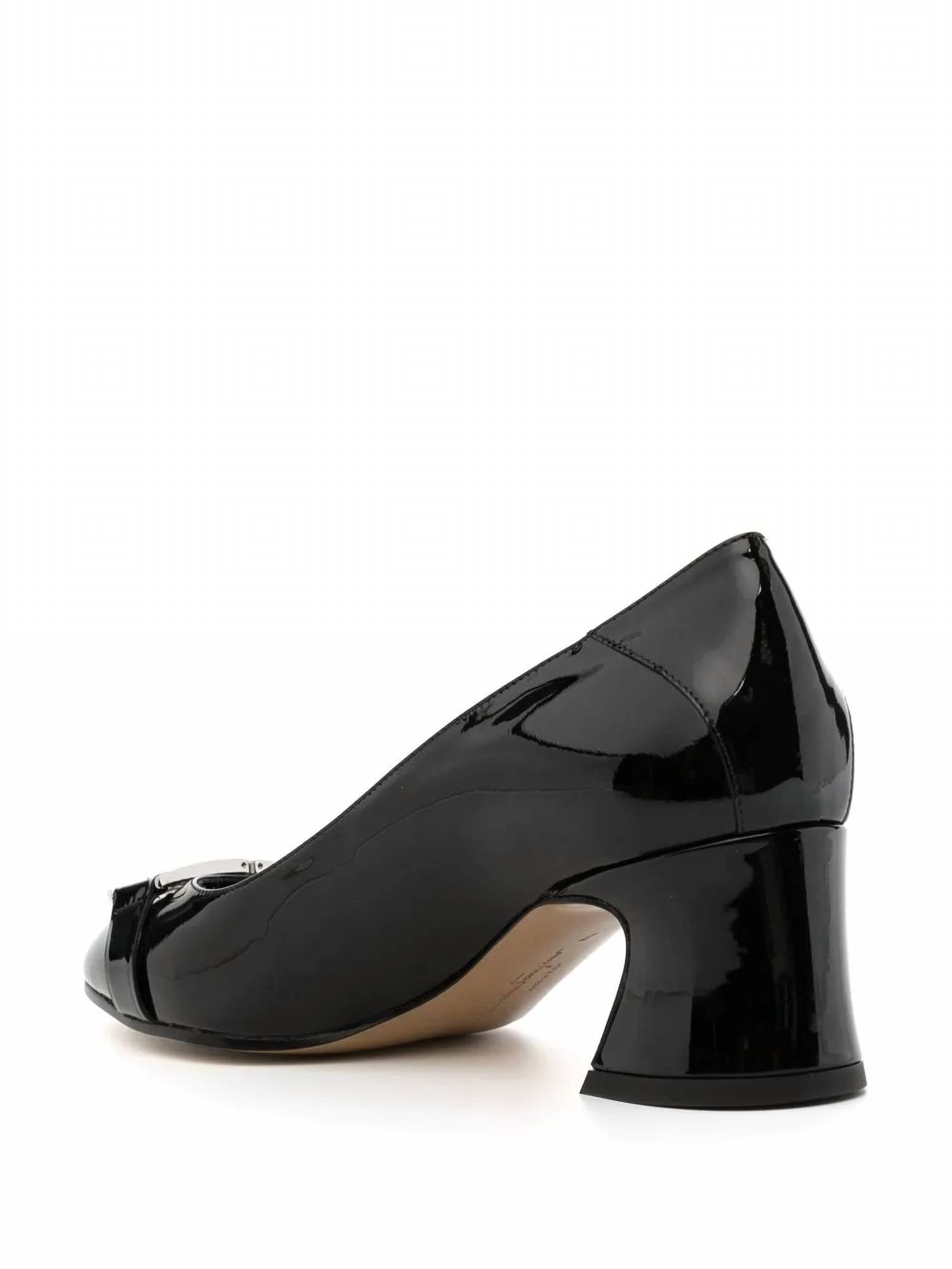 Salvatore Ferragamo - Women's Gancini Plaque Pumps