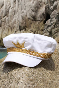 Malibutique - Women's Captain Nautical Cap