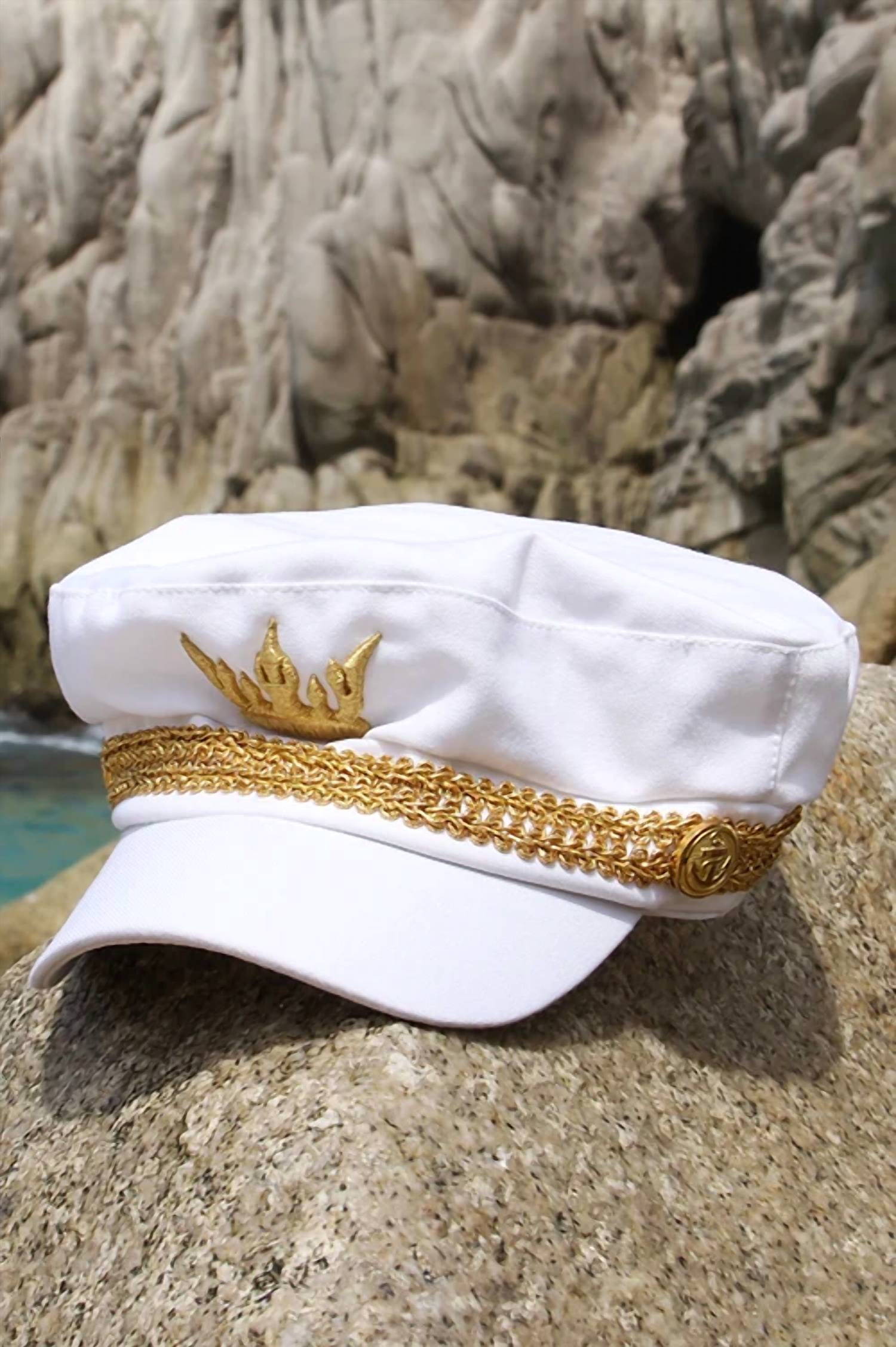 Malibutique - Women's Captain Nautical Cap