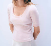 White + Warren - Cashmere Scoop Neck Top