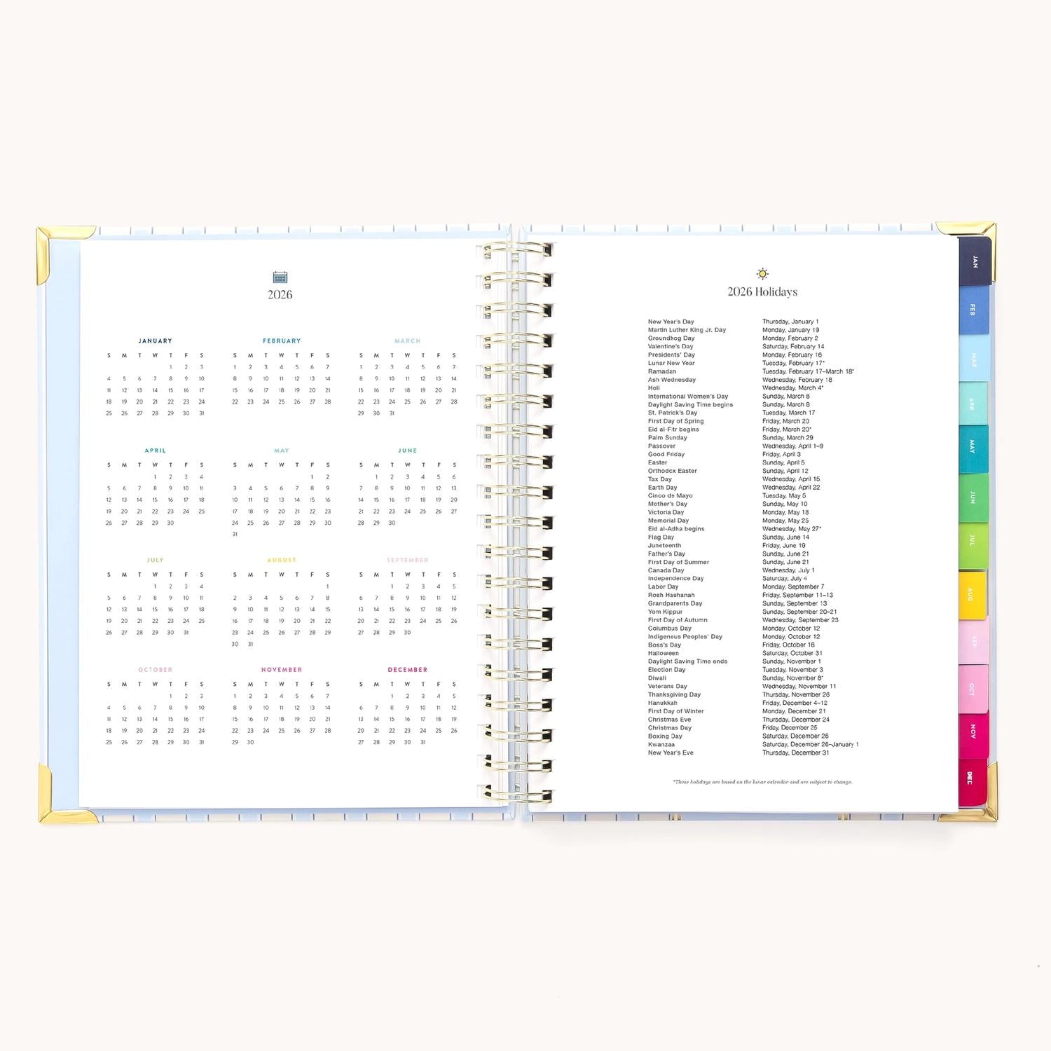 Emily Ley - 2026 Spiral Weekly Simplified Planner