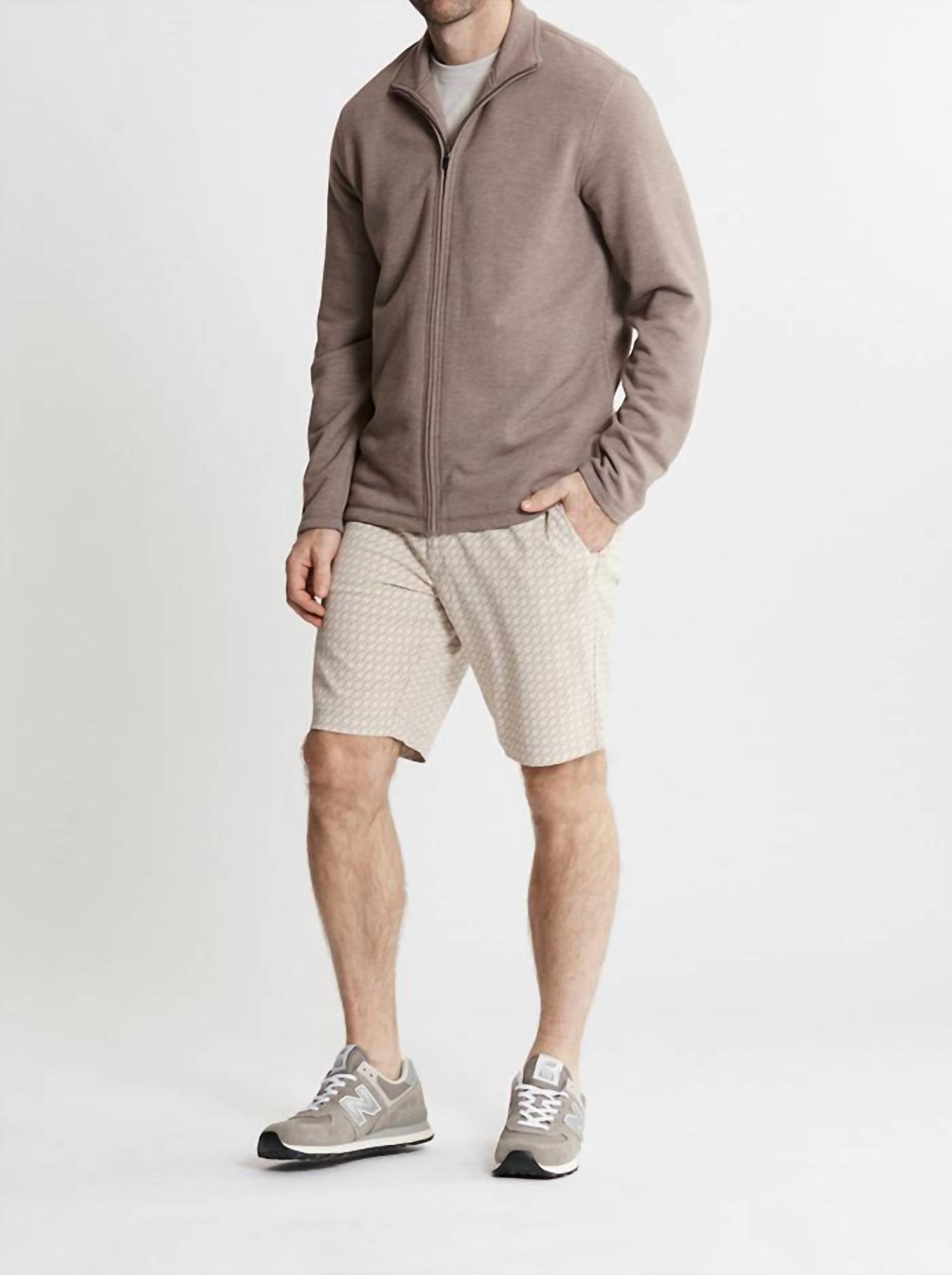 Jachs New York - Soft Touch Fleece Full Zip Sweater