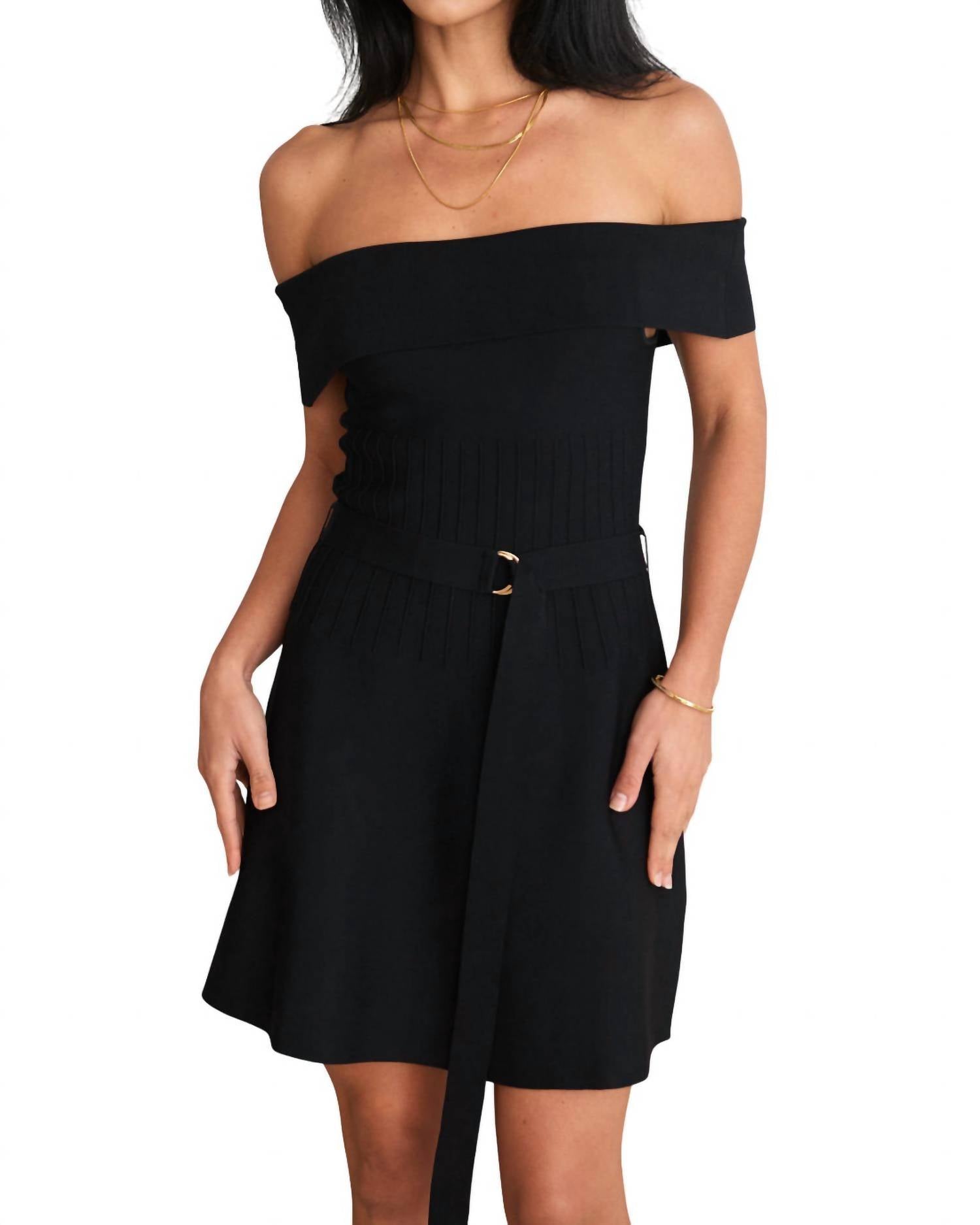 Karina Grimaldi - Amaya knit mini dress