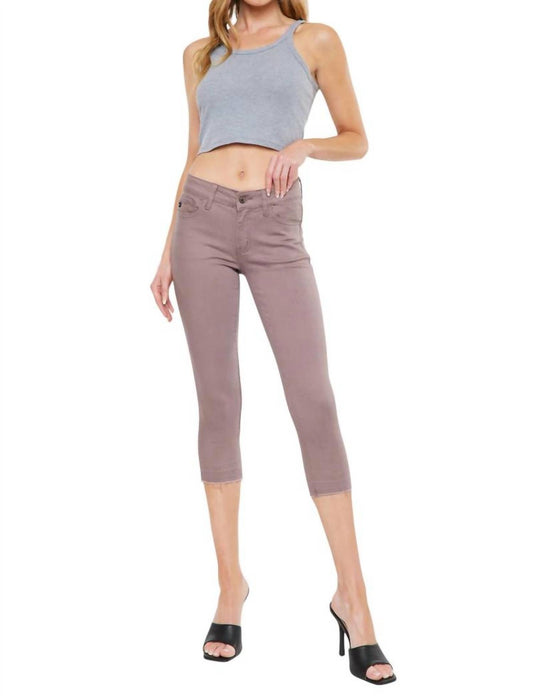 Kancan - Lilian Mid Rise Capris