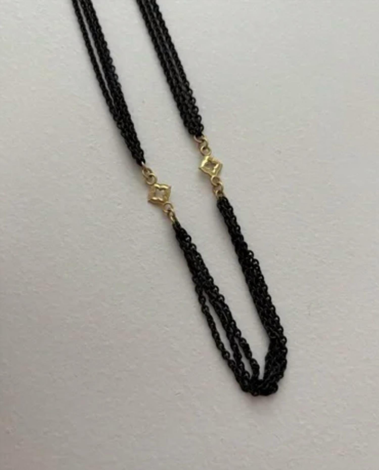 Armenta - Old World 3 Strand 36 inch with Cravelli Necklace