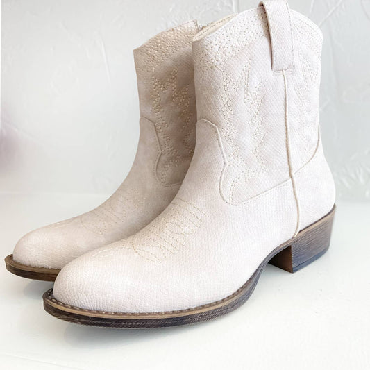 Matisse - Women's Pistol Faux Snake Skin Western Bootie