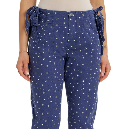 Something Navy - Sydney Side Tie Pants