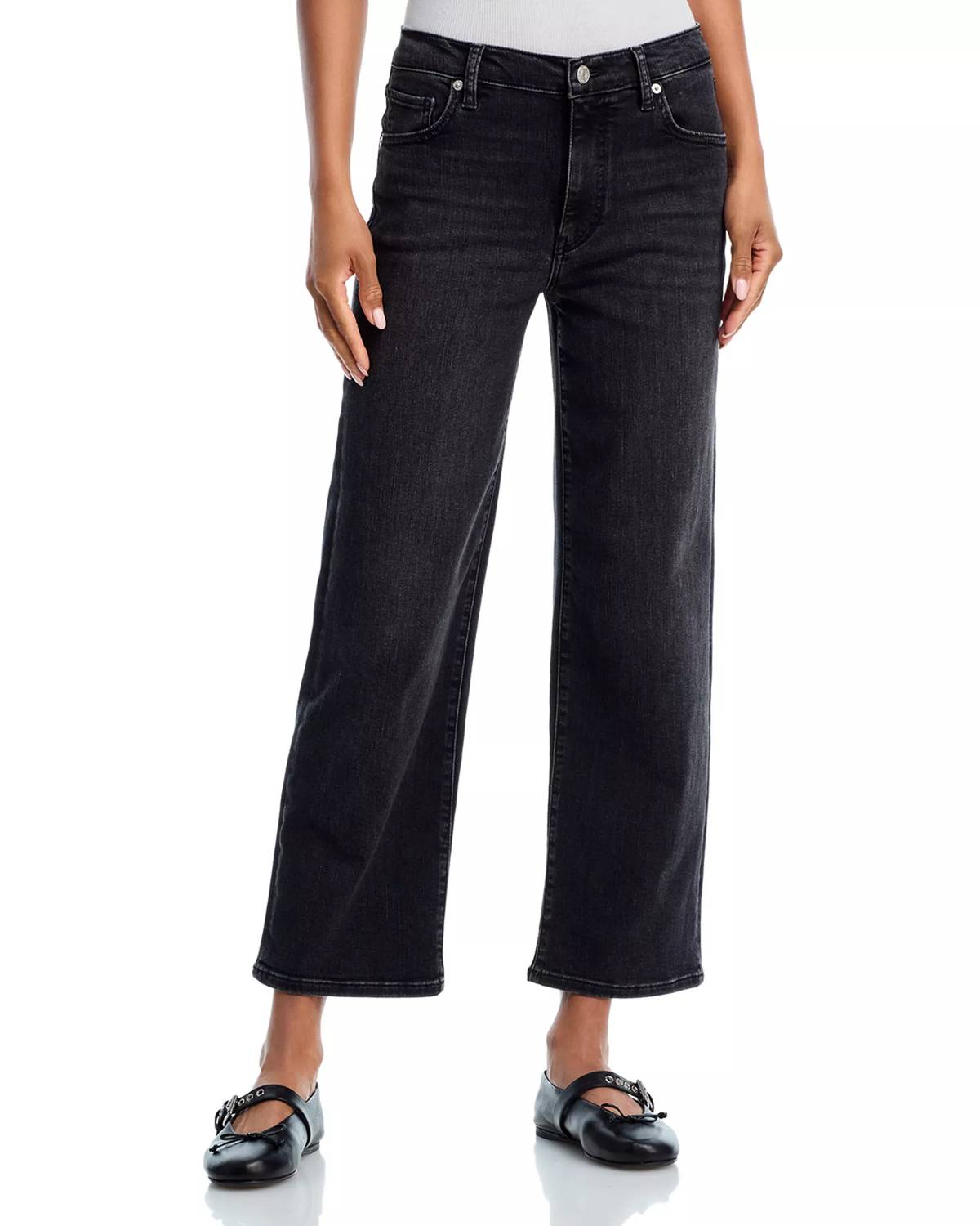 Frame - Mellow High Rise Ankle Jeans