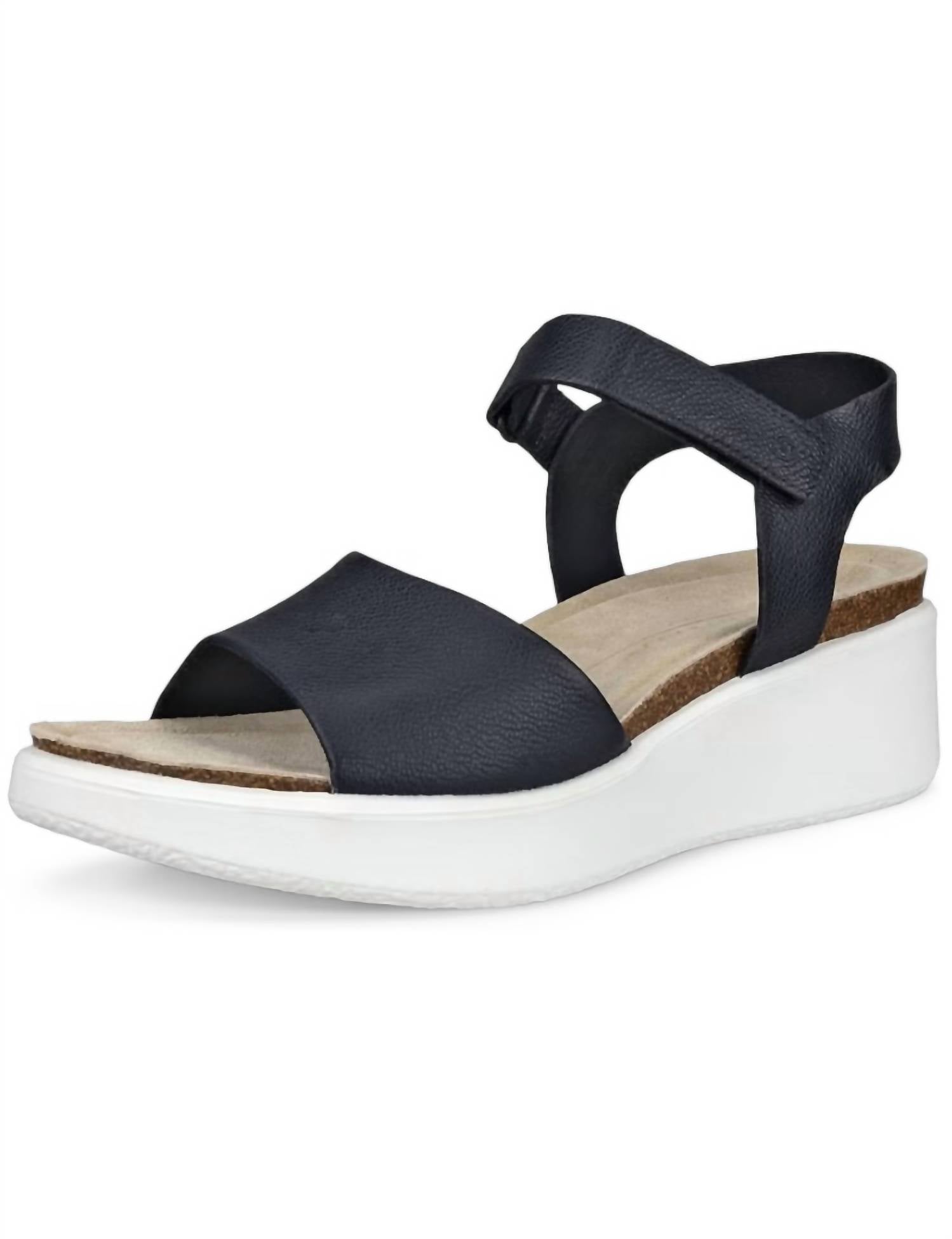 Ecco - Women's Flowt Wedge Cork Sandals