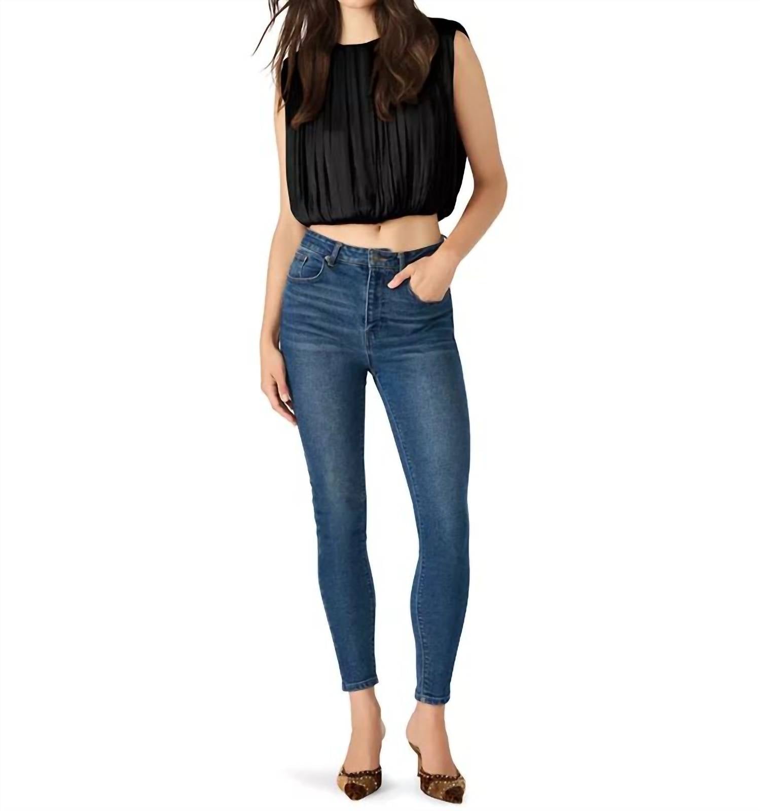 STEVE MADDEN Milana Top in black - women's shirt - view 4