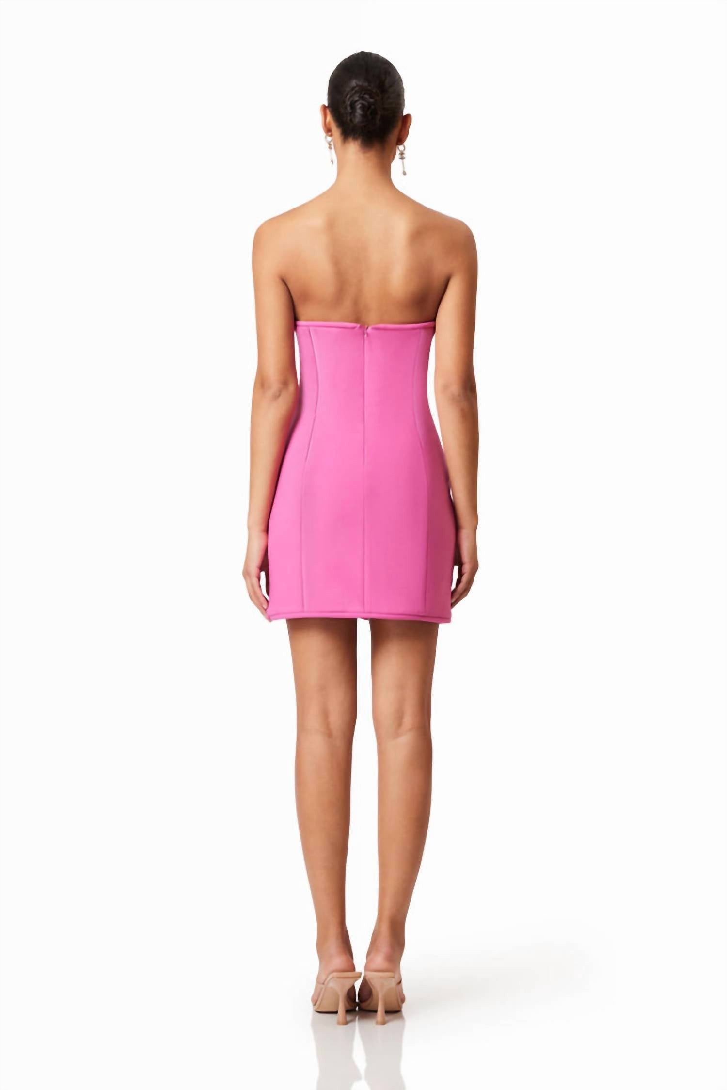 Elliatt - Janelle Strapless Mini Dress