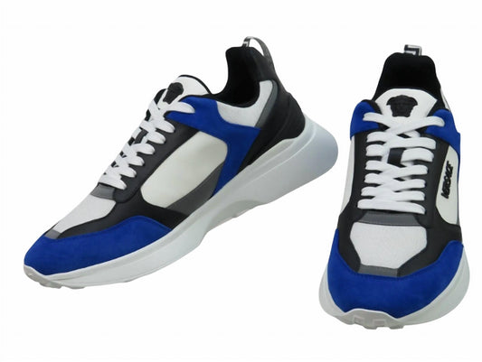 Versace - Men Rete Vitello Medusa Head Low Top Sneakers