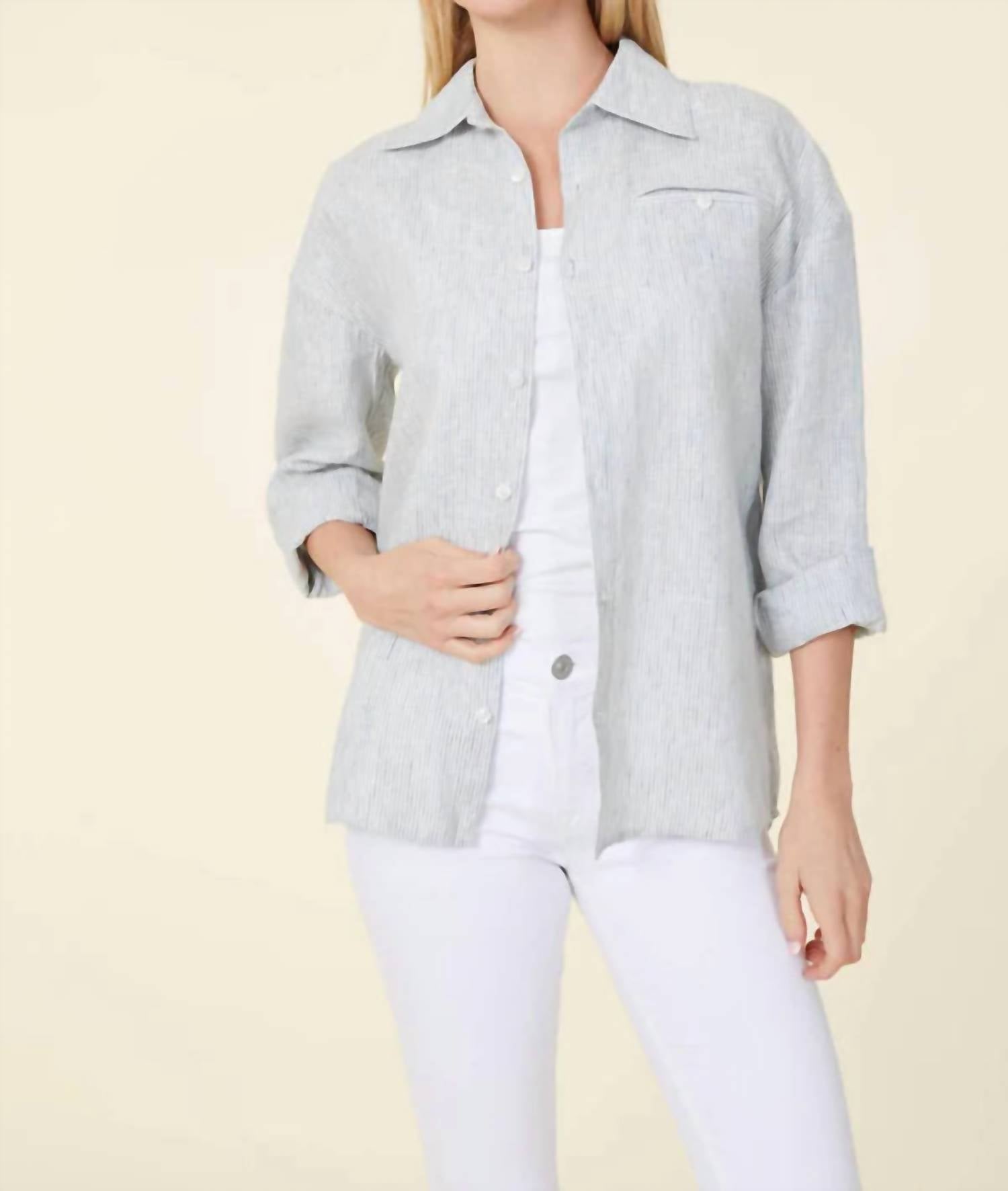 Dolce Cabo - Long Sleeve Stripe Shirt