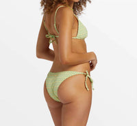 Billabong - Wave Check Tie Side Bikini Bottom