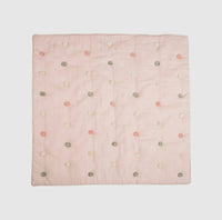 Crane Baby - Parker Pom Quilted Baby Blanket