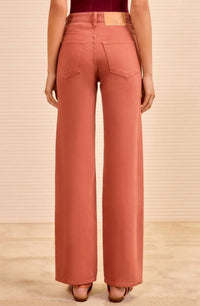 Ulla Johnson - Agatha Straight Leg Pintuck Jeans
