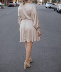 She + Sky - Ariana Long Sleeve Mini Dress