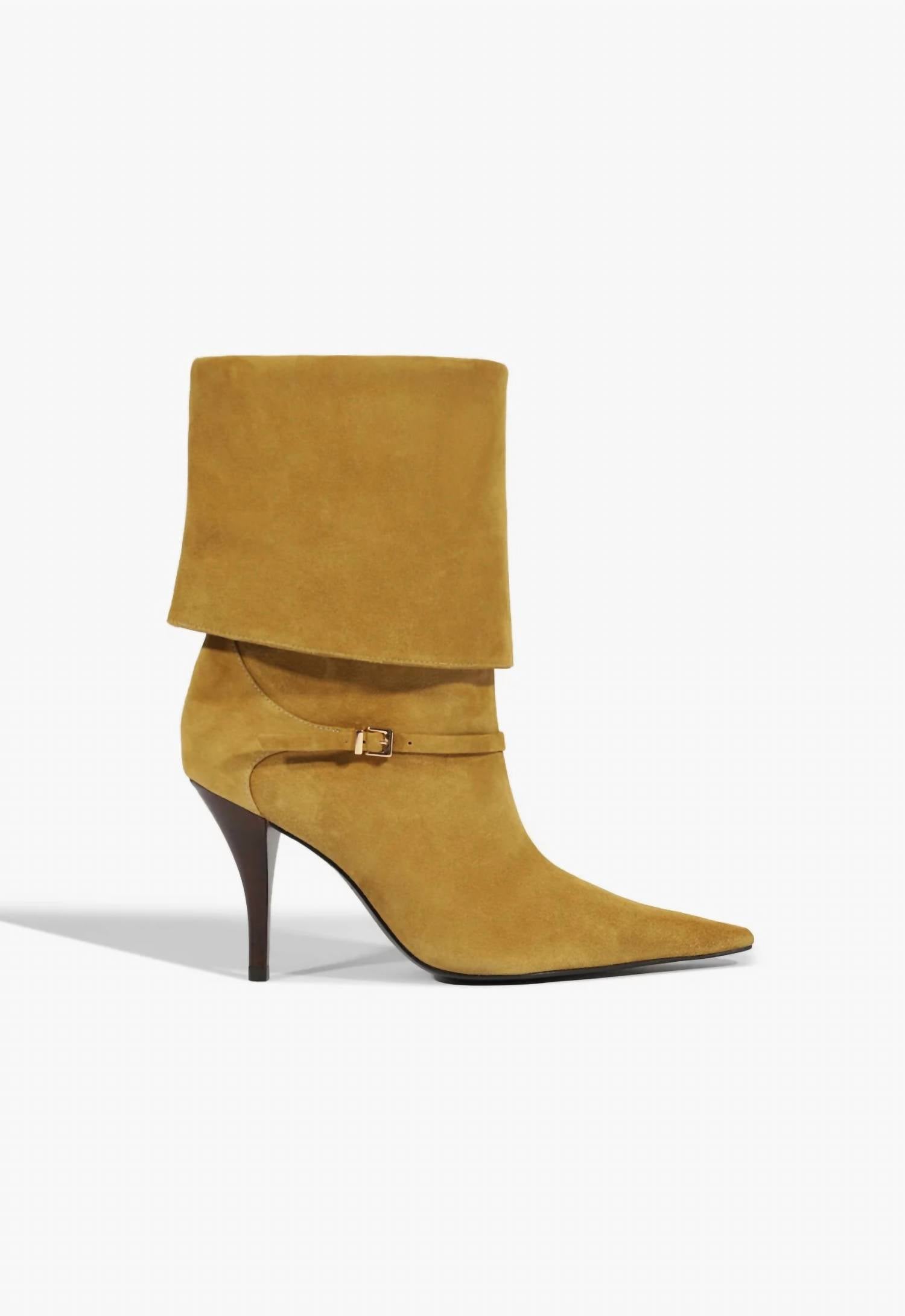 Schutz - Women's Rudy Buckle Heel Boots