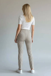 Iltm - Blake Plaid Slit Pant